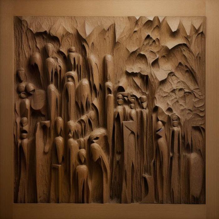 نموذج ثلاثي الأبعاد لآلة CNC 3D Art 